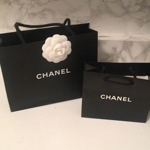 Chanel shopping bags